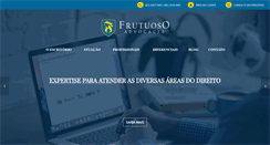 Desktop Screenshot of frutuosoadvocacia.adv.br